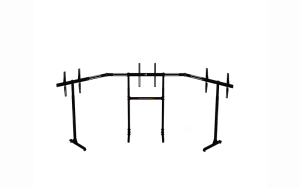 NLR Free Standing Triple Monitor