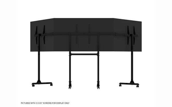 NLR Free Standing Triple Monitor