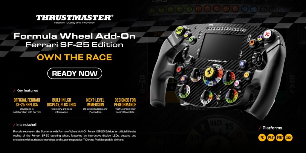 Thrustmaster-Formula-Wheel-Add-On-Ferrari-SF-25-Edition_Ready-Now_Banner-1500x750pxl